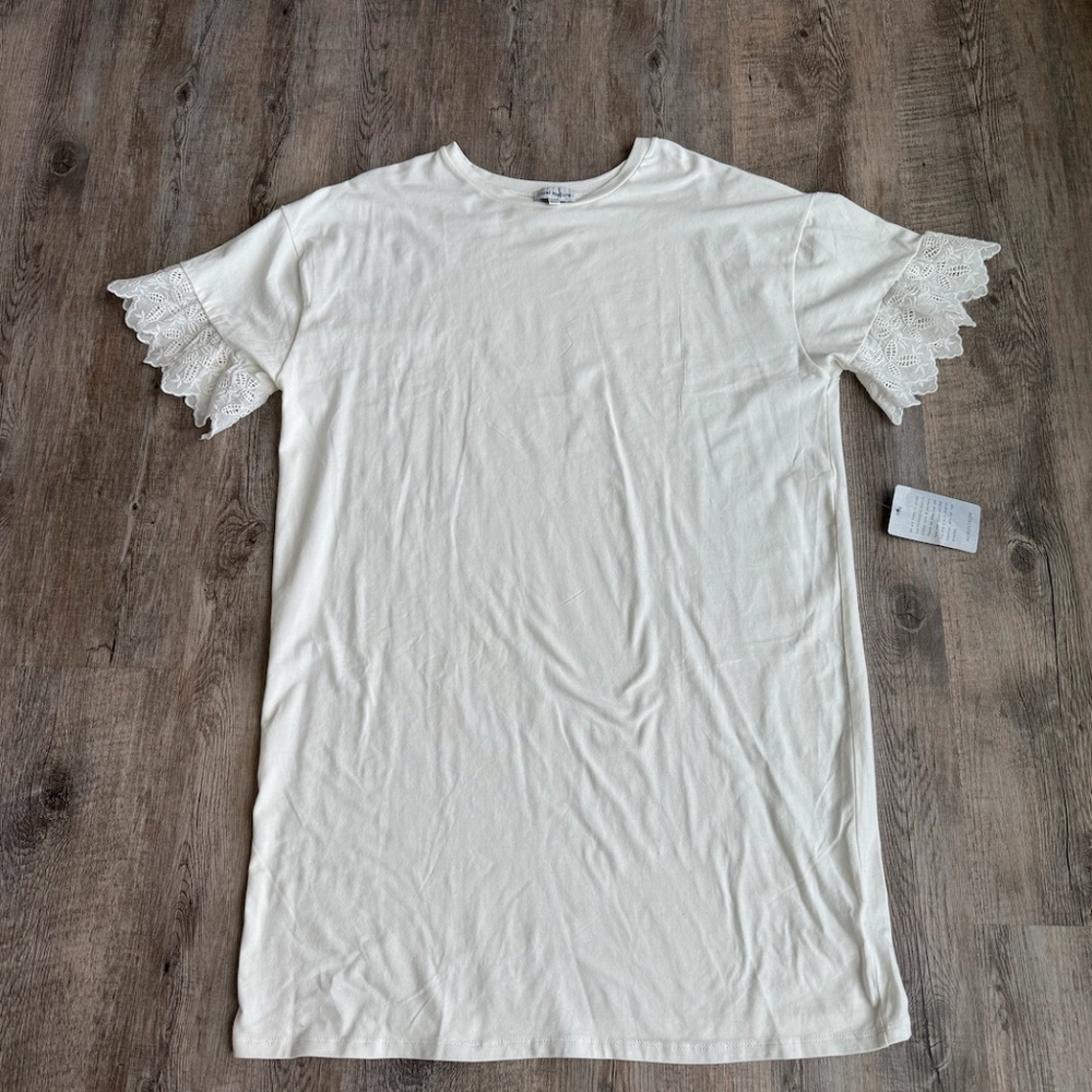 Dual Nature Bridal T Shirt Dress (Size M)